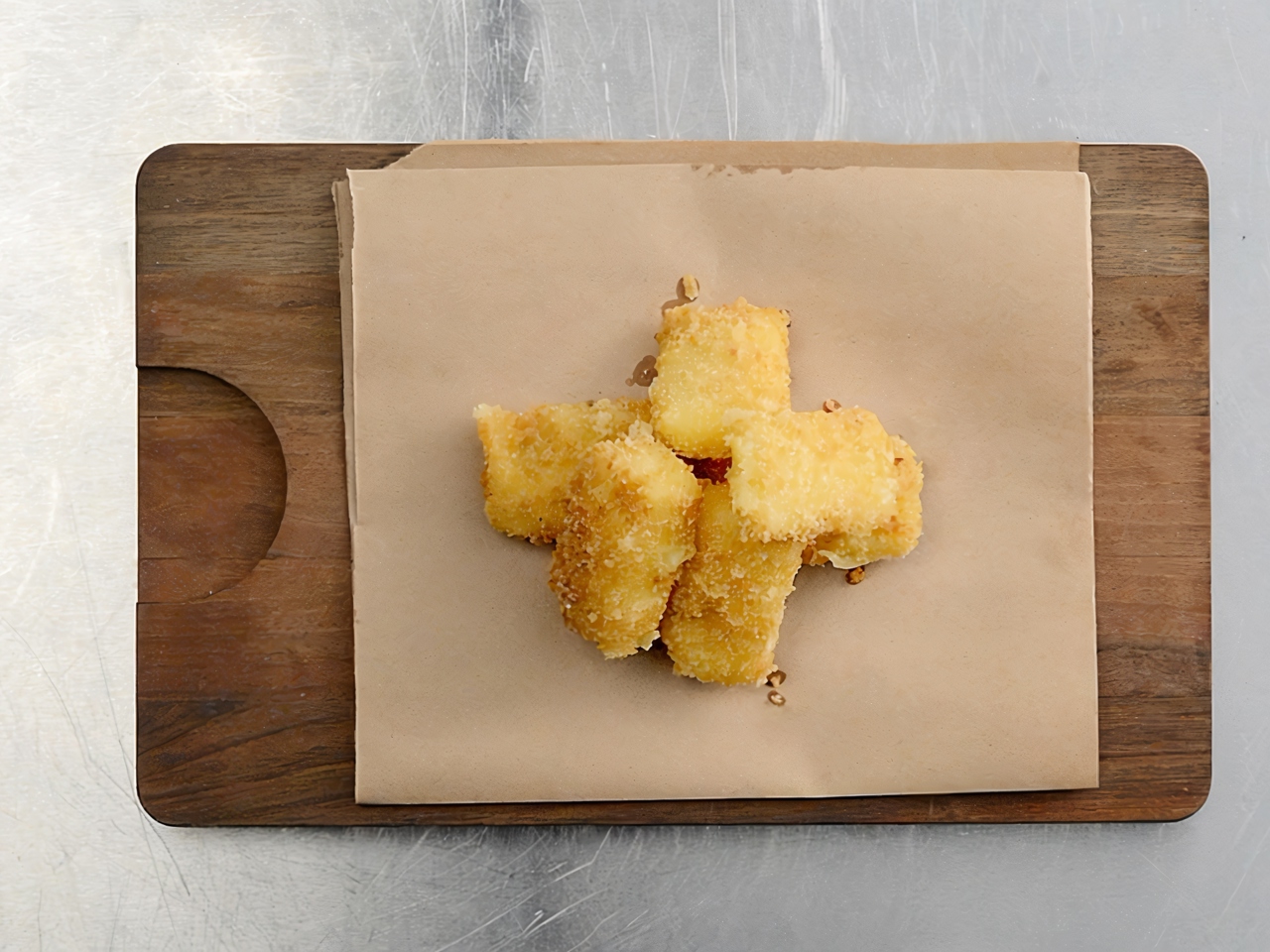 Czech Fried Cheese