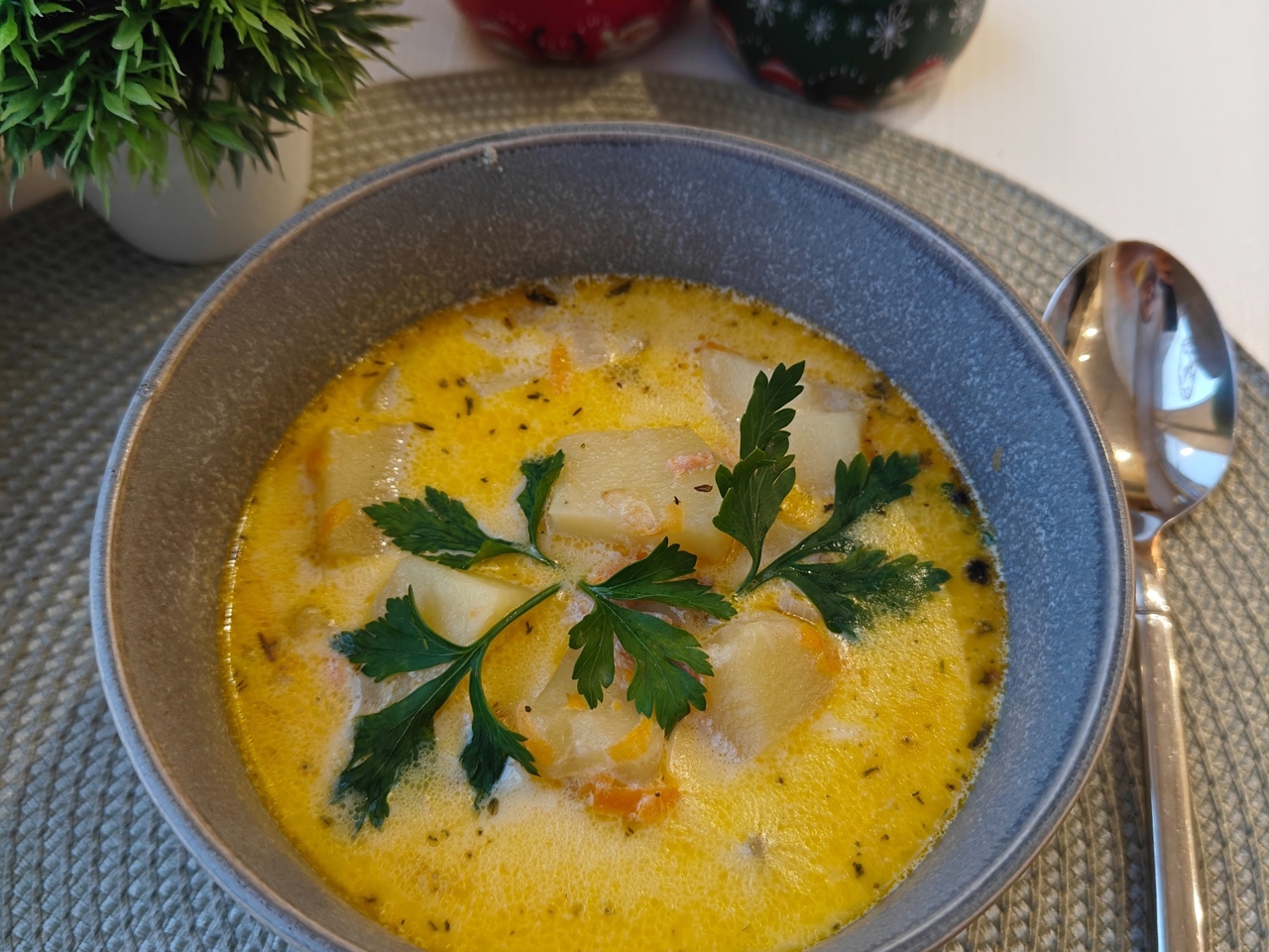Finnish Fish Soup with Cream