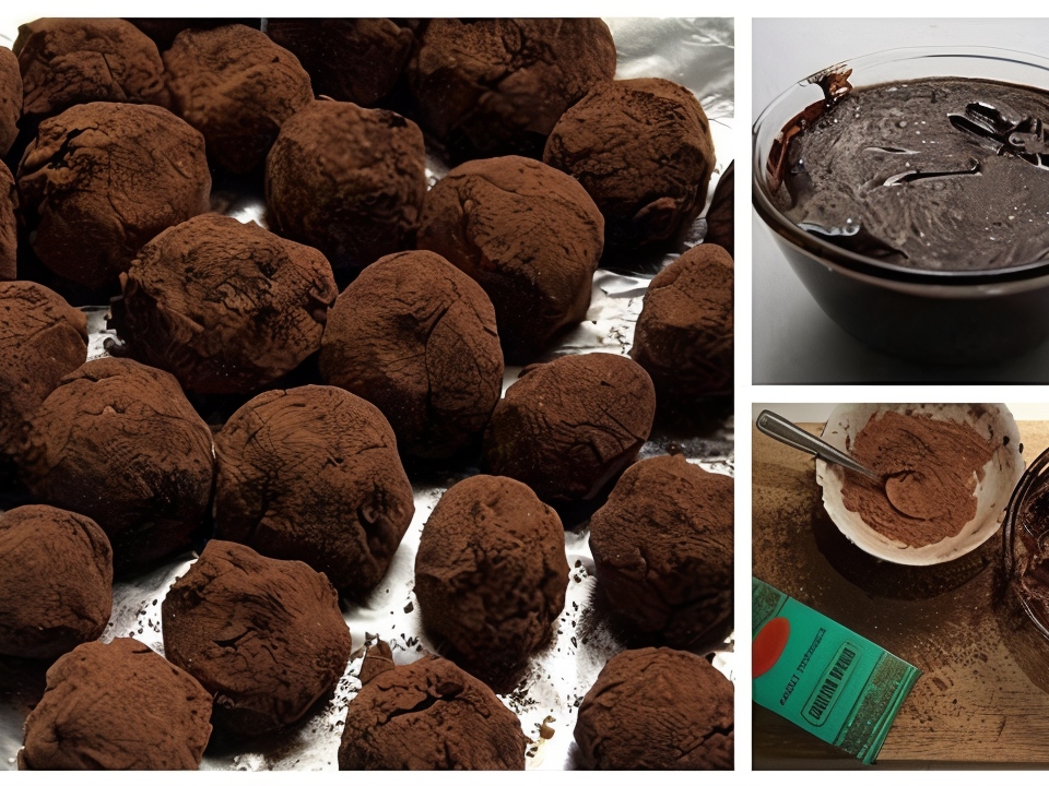 Chocolate Truffles in Cocoa