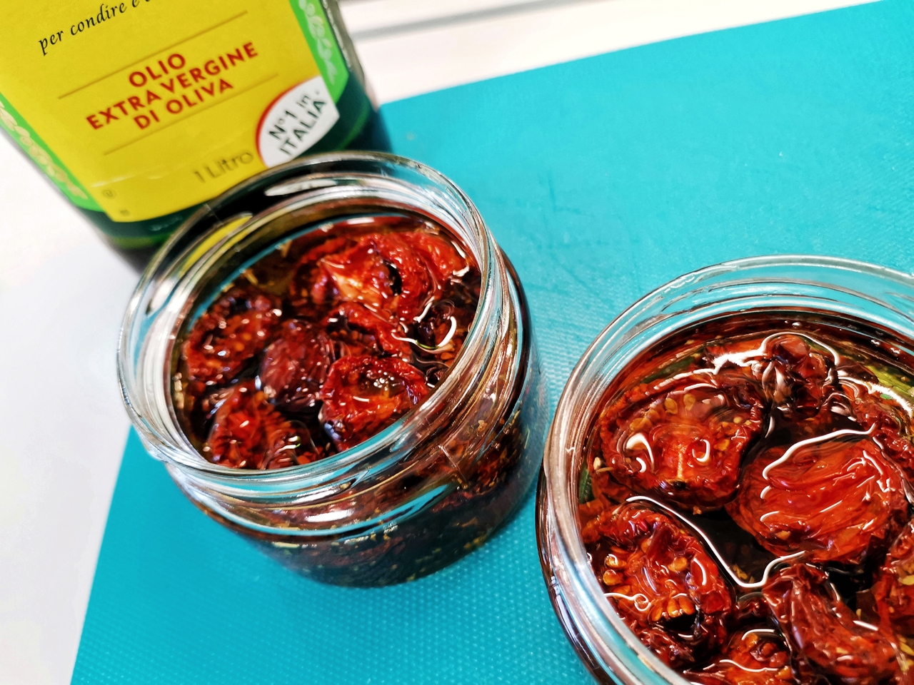 Oven-Dried Tomatoes Italian Style