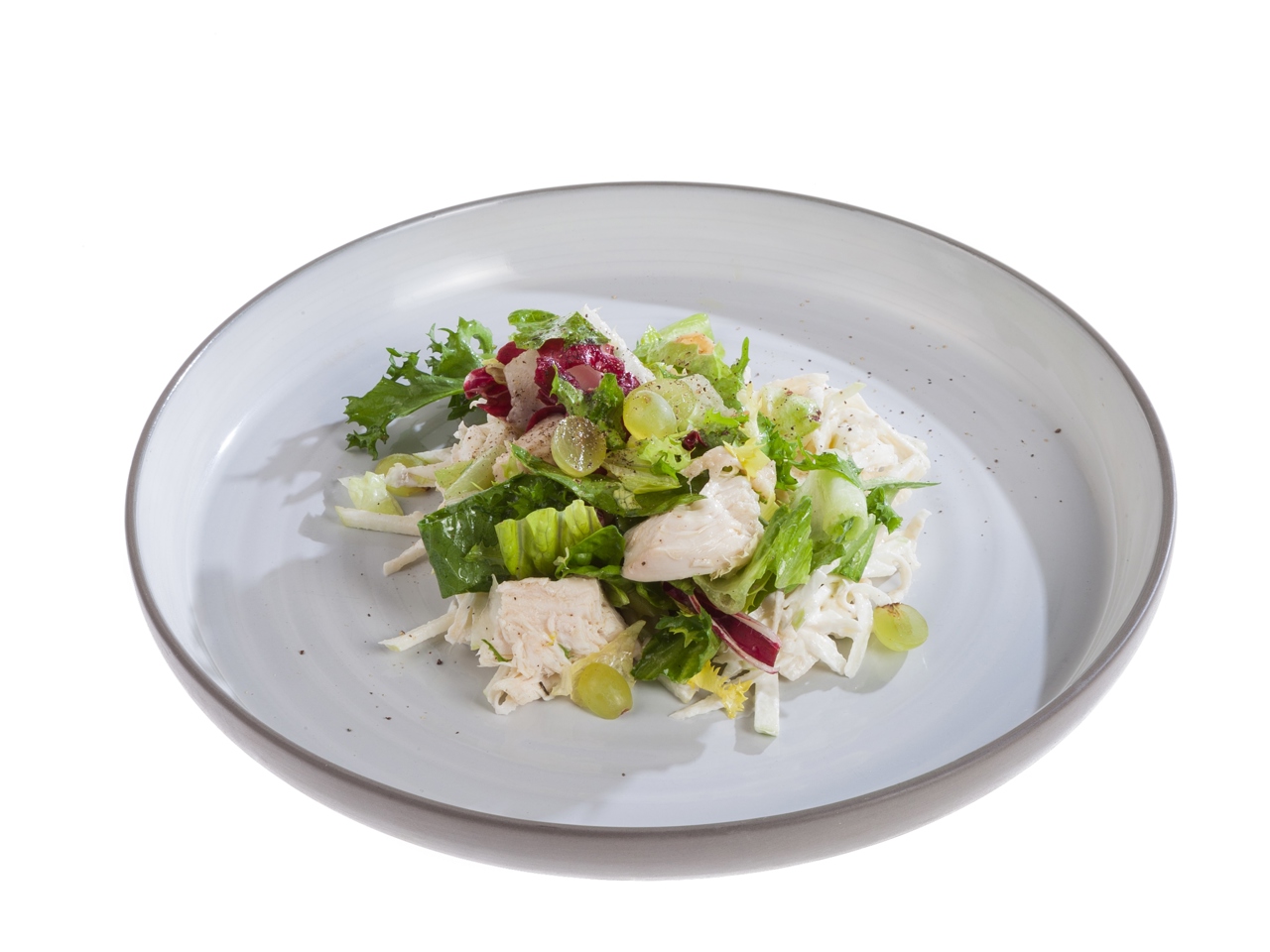 Roasted Chicken Salad with Apple