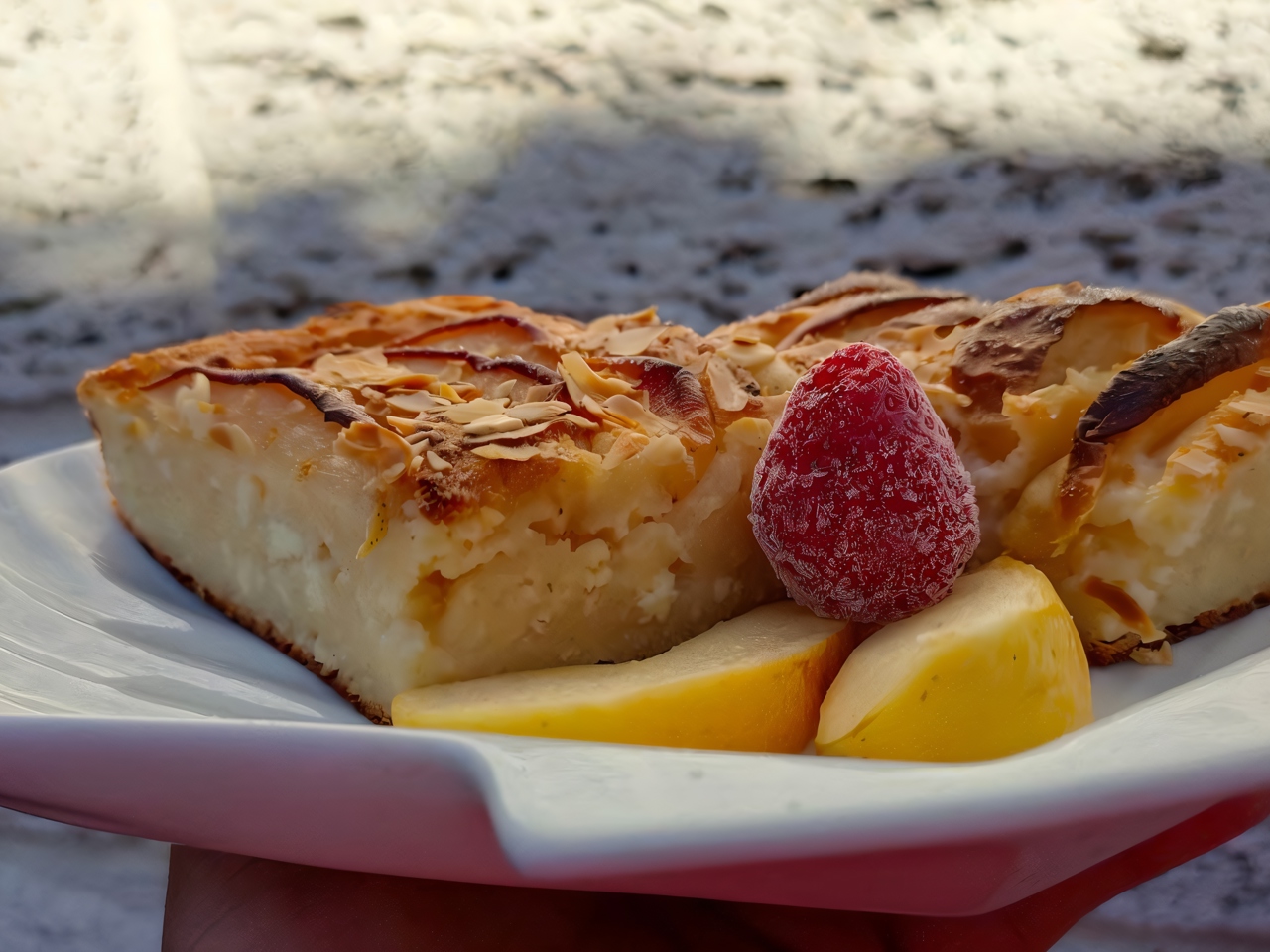 Cottage Cheese Semolina Pie