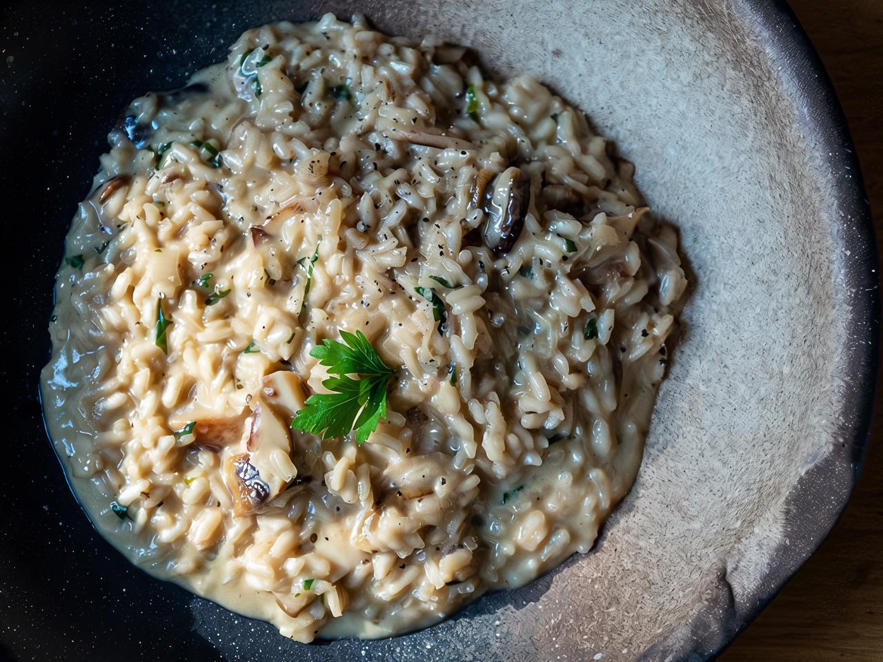 Risotto with Porcini Mushrooms