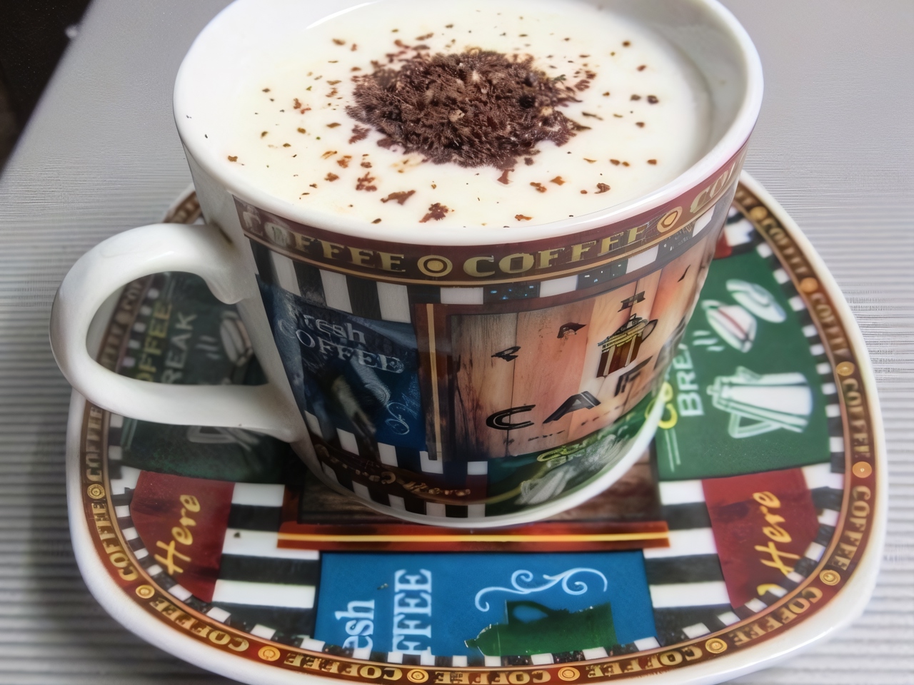 Milk Kissel with Vanilla