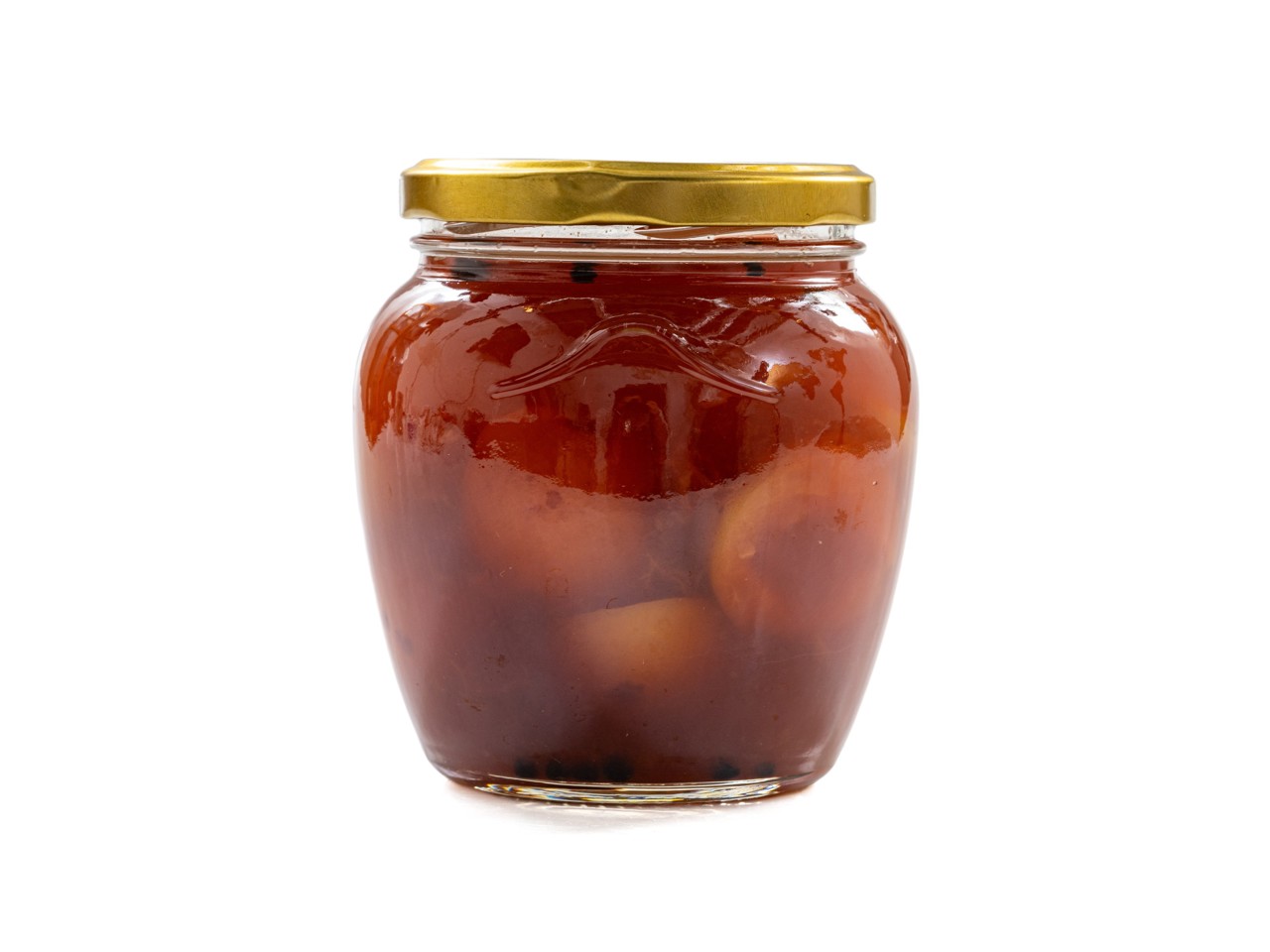 Sweet Pickled Plums
