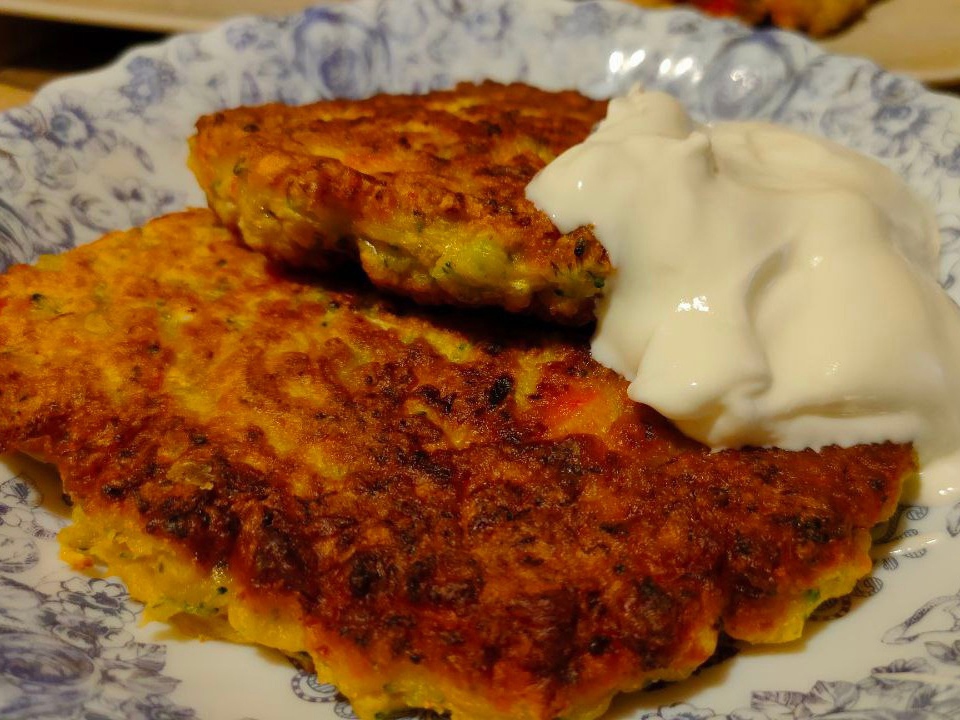 Large Vegetable Fritters