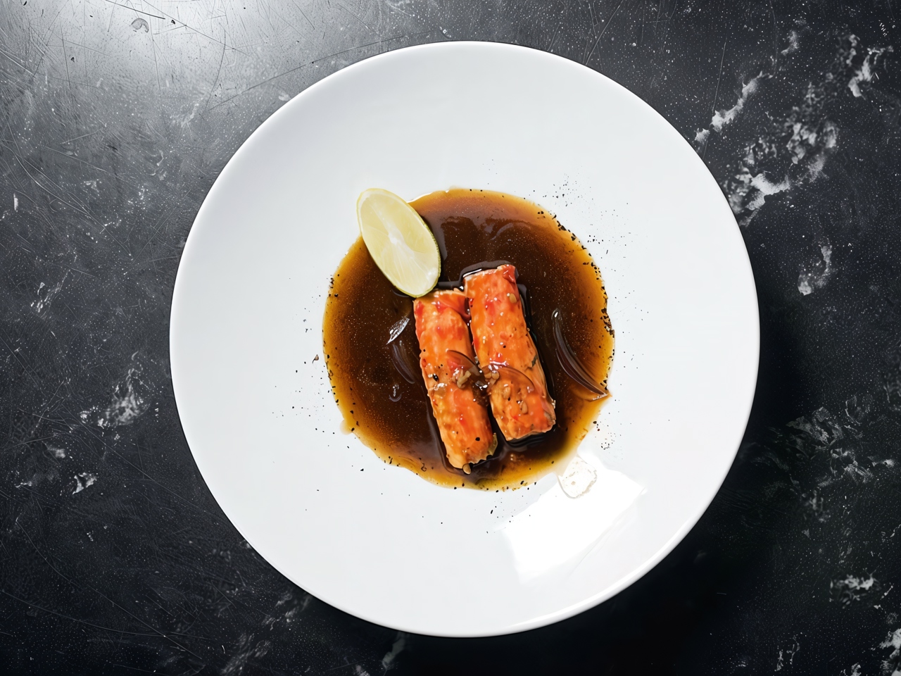 Crab Claws with Oyster Sauce in a Wok