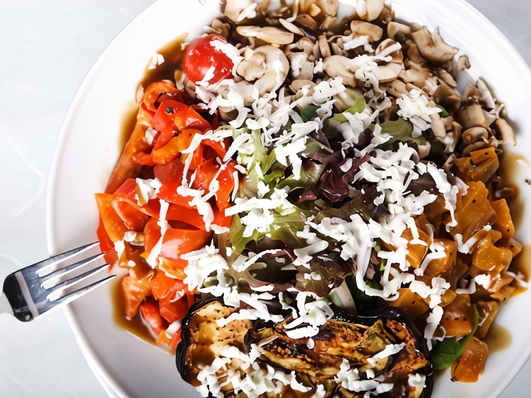Grilled Vegetables with Feta