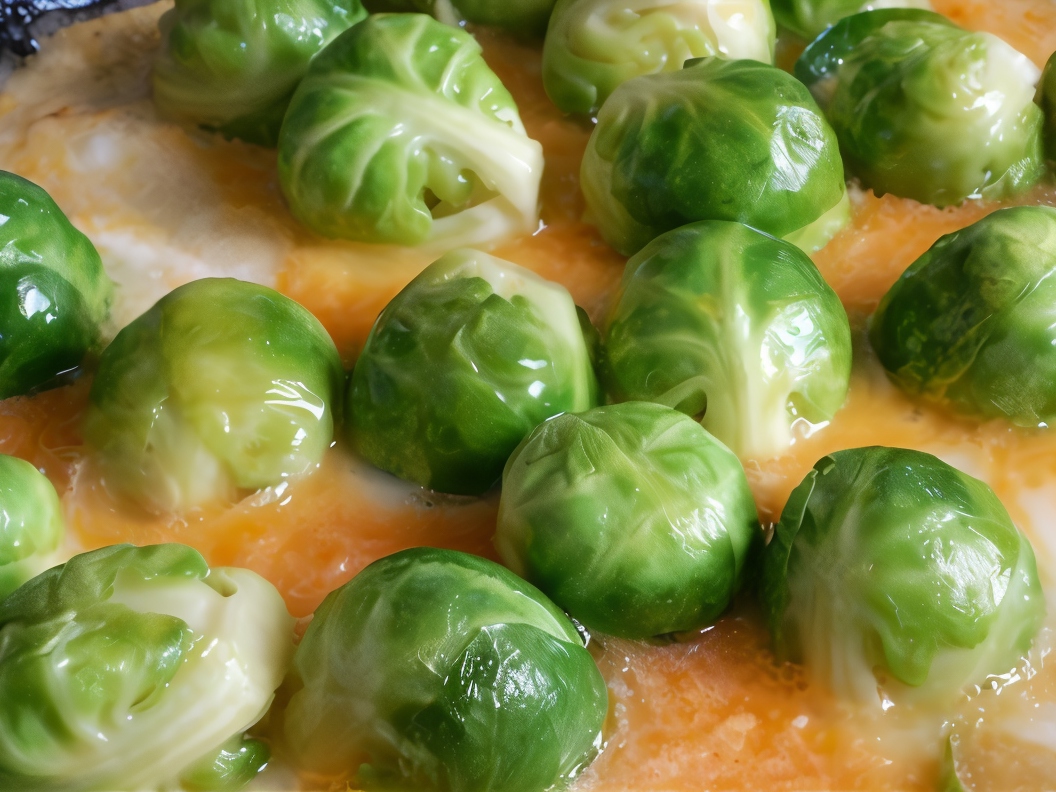 Brussels Sprouts with Béchamel Sauce – French recipe