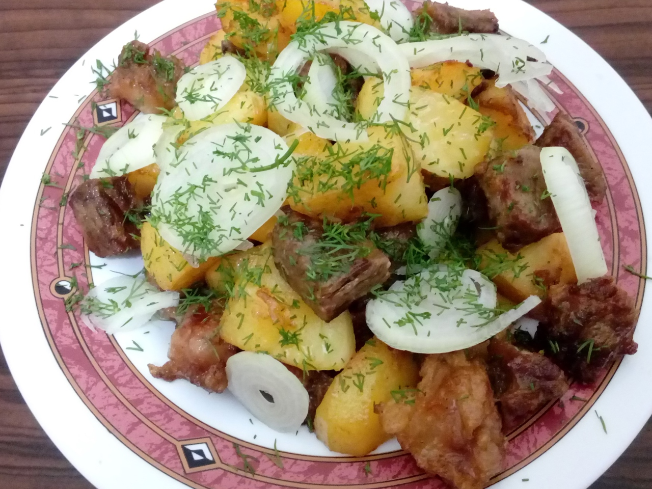 Kuurdak with Lamb