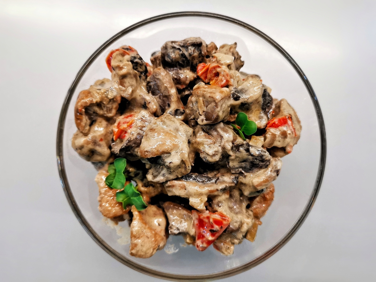 Duck Stew with Mushrooms