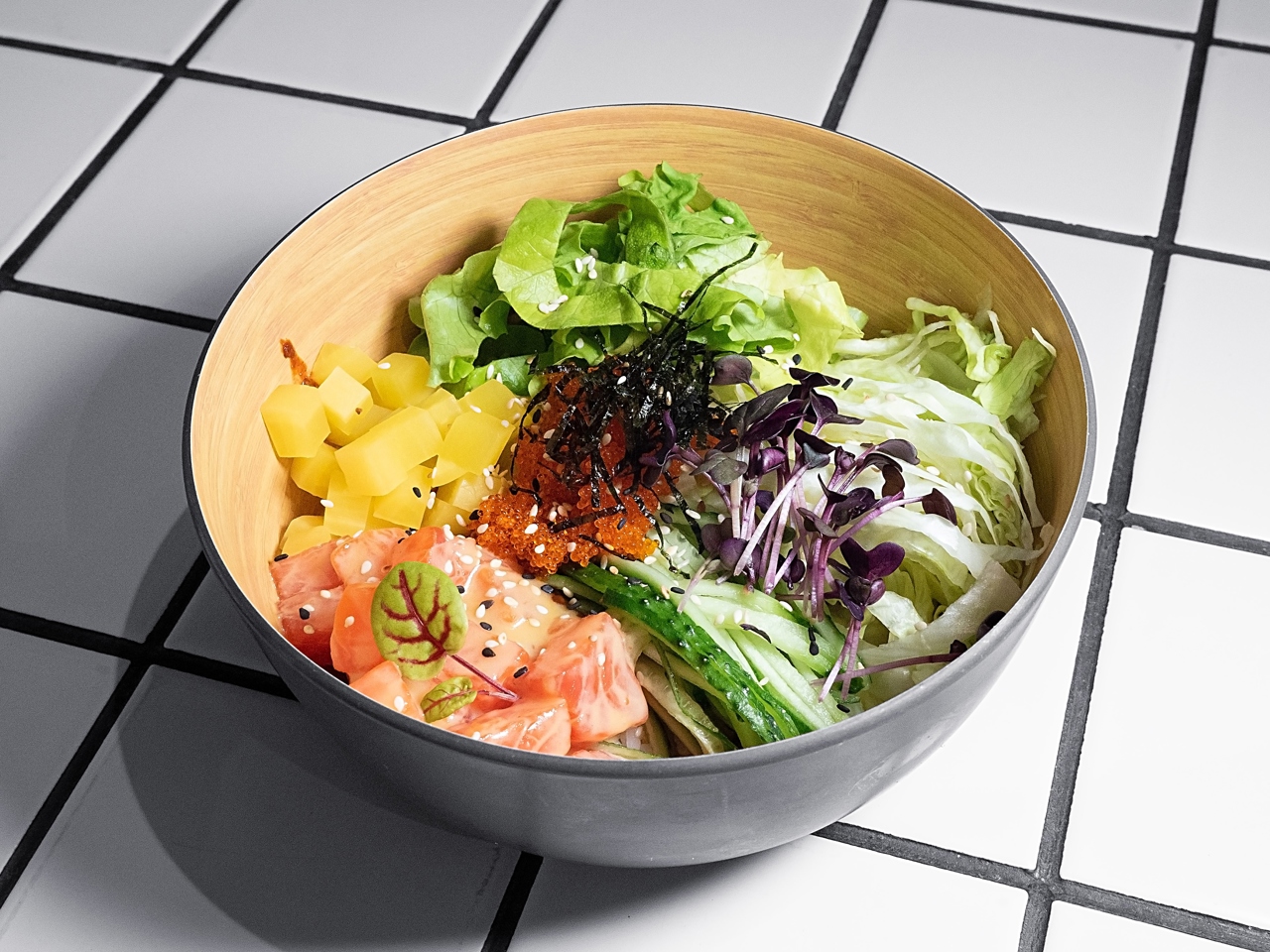 Korean-style Salmon "Hae Dupap"