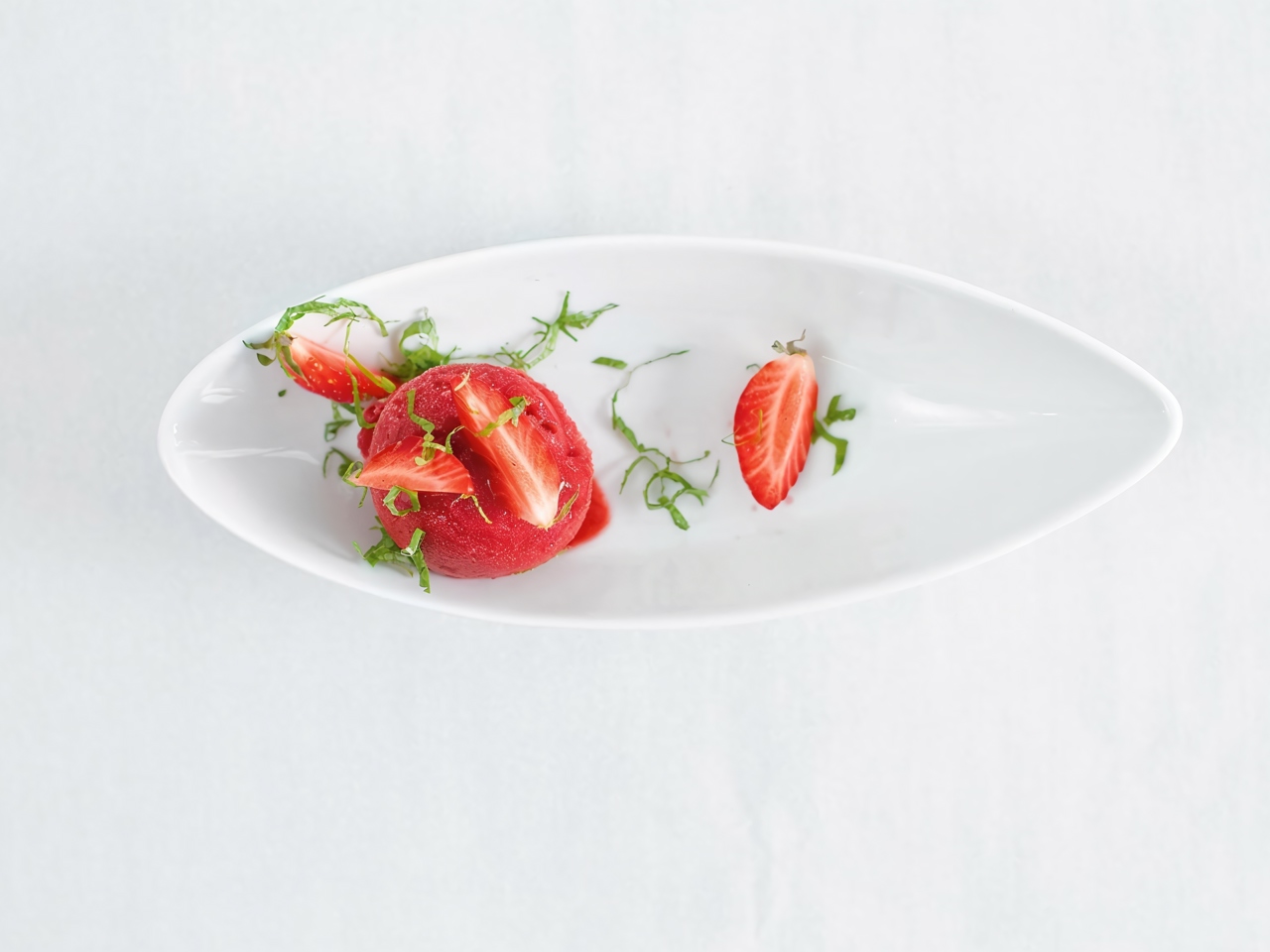 Strawberry Sorbet