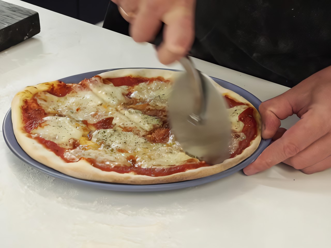 Homemade Margherita Pizza