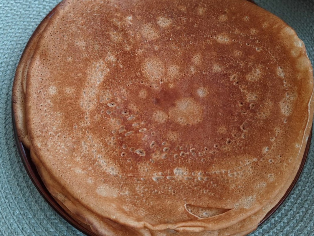 Pancakes with Light Beer