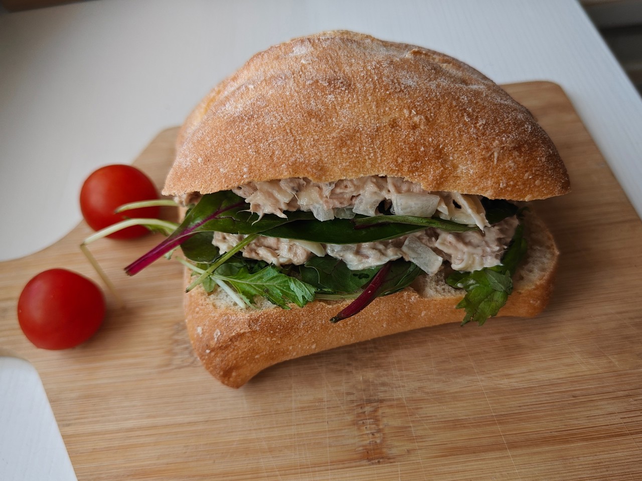 Ciabatta with Tuna