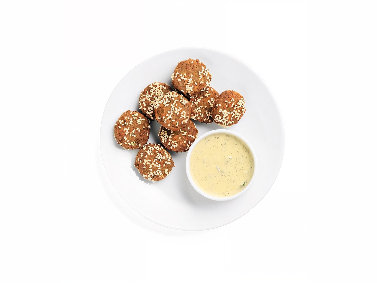 Falafel with Sesame