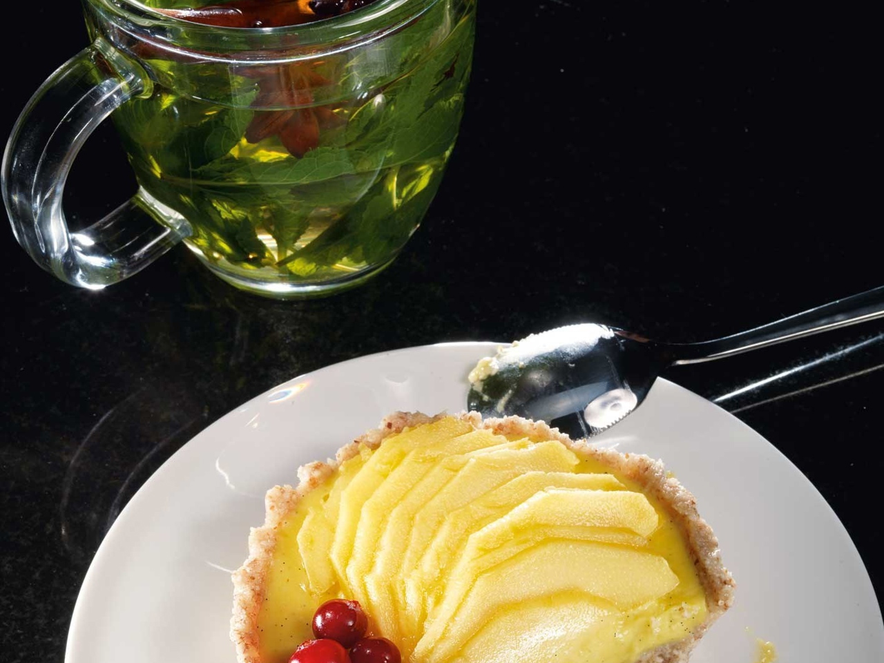Mango Cream Tartlets