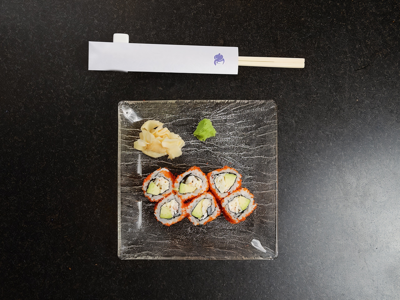 California Rolls with Crab