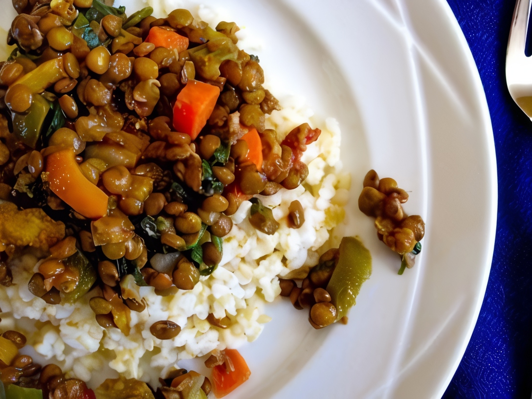 Lentils with Vegetables