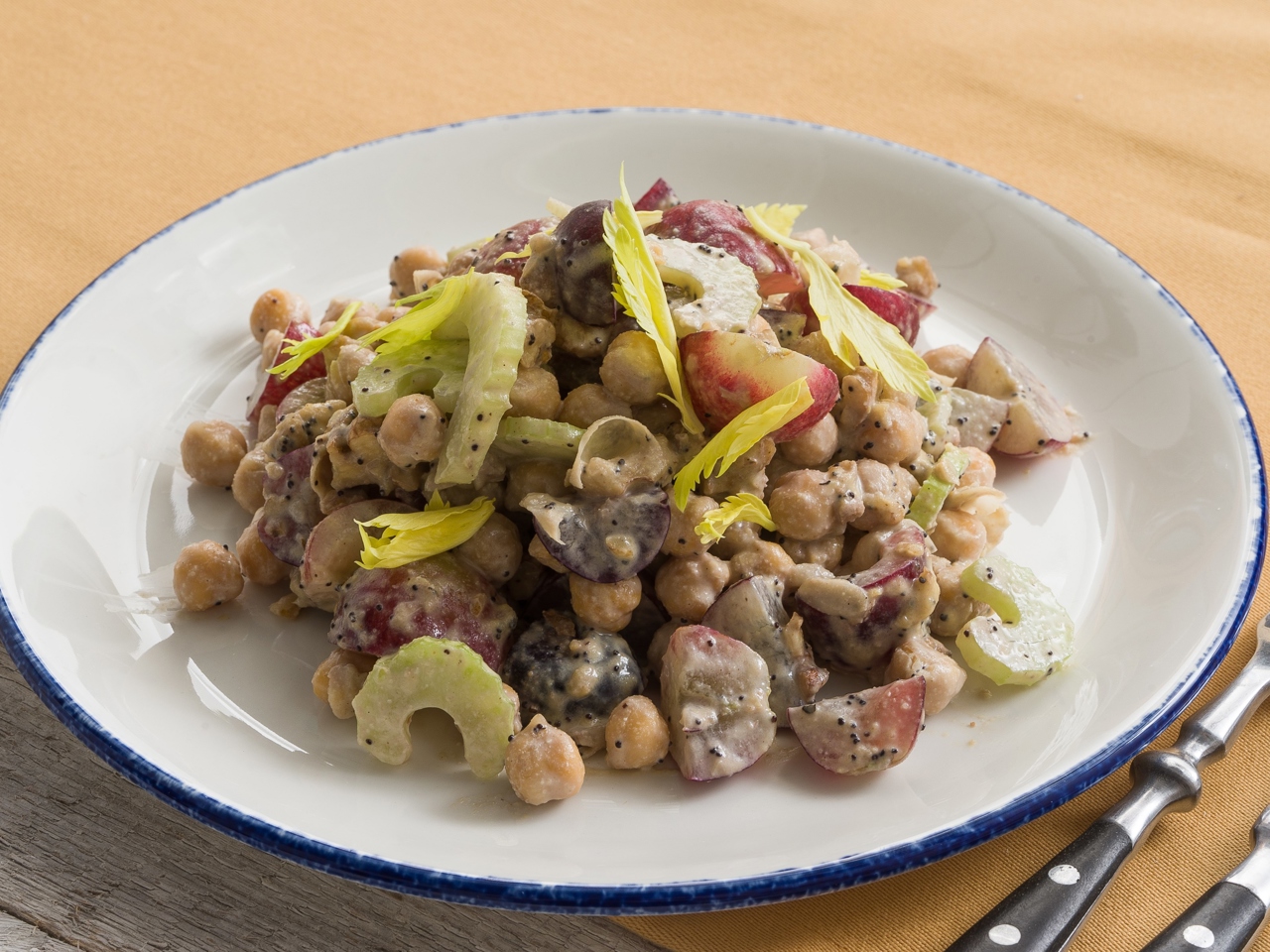 Chickpea and Grape Salad