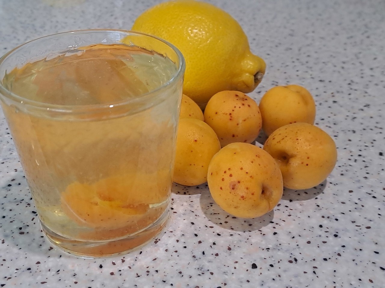 Apricot Compote with Lemon and Ginger for Winter