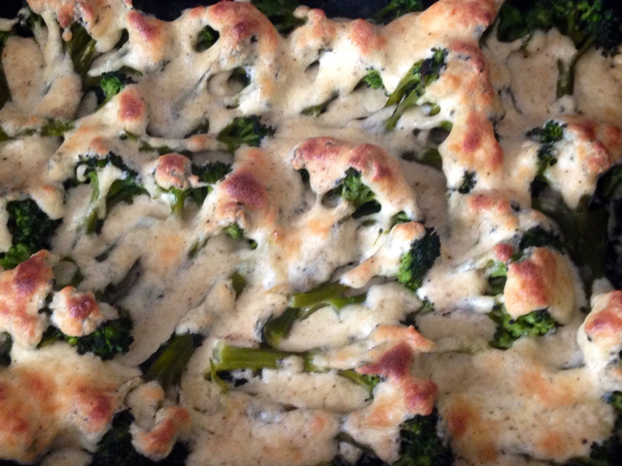 Broccoli Casserole with Cream and Cheese – French recipe