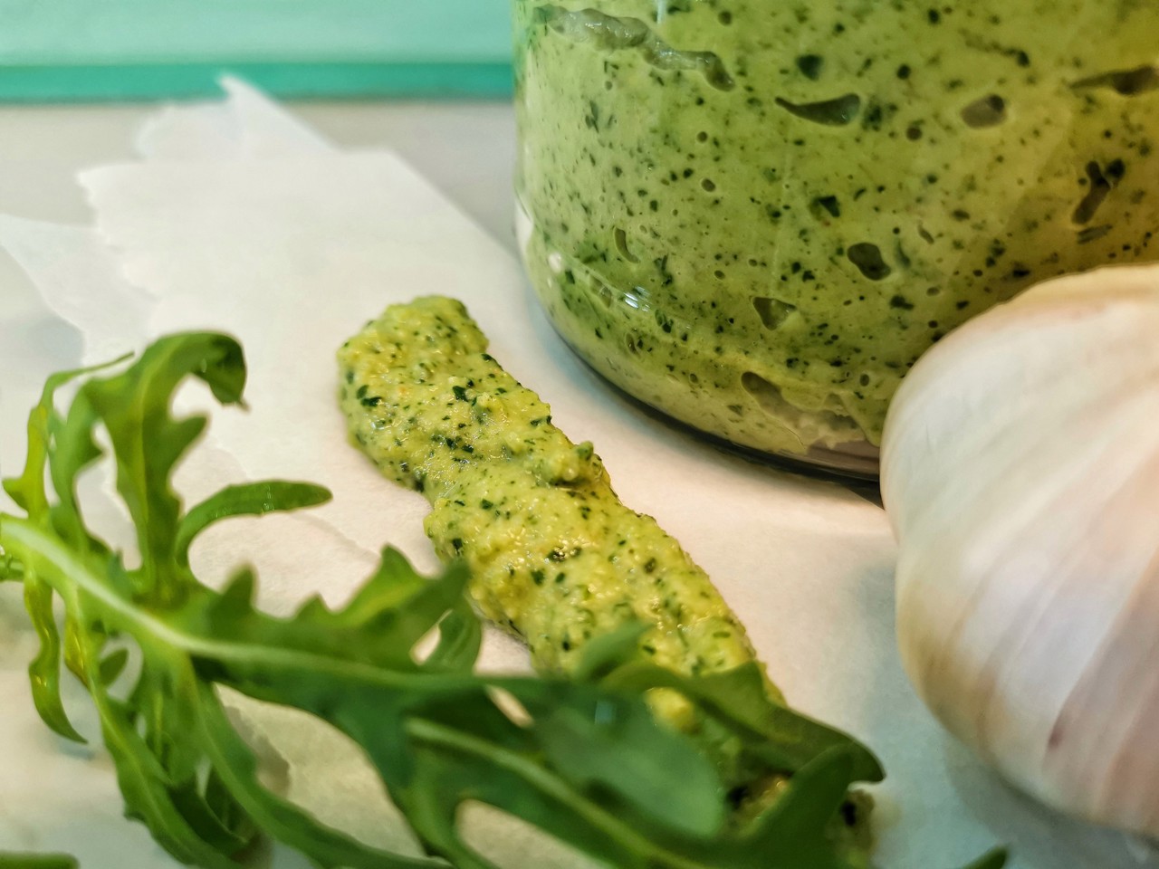 Pesto with Roasted Eggplant