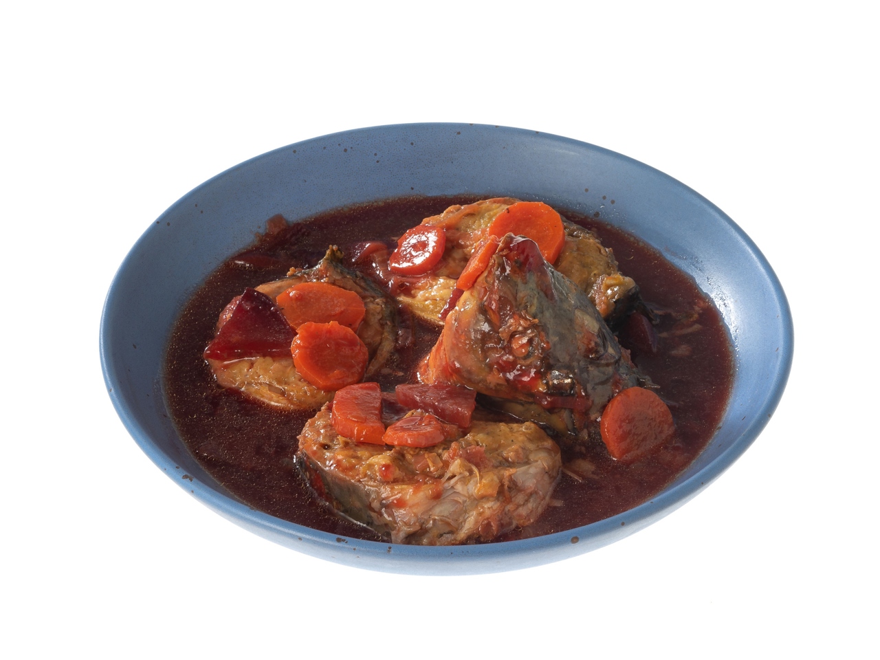 Gefilte Fish with Vegetables