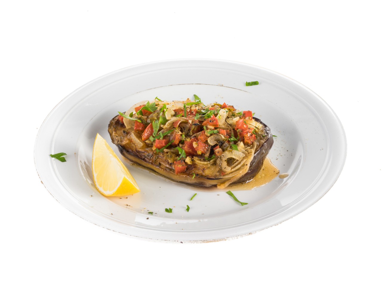Stuffed Eggplants Imam Bayildi