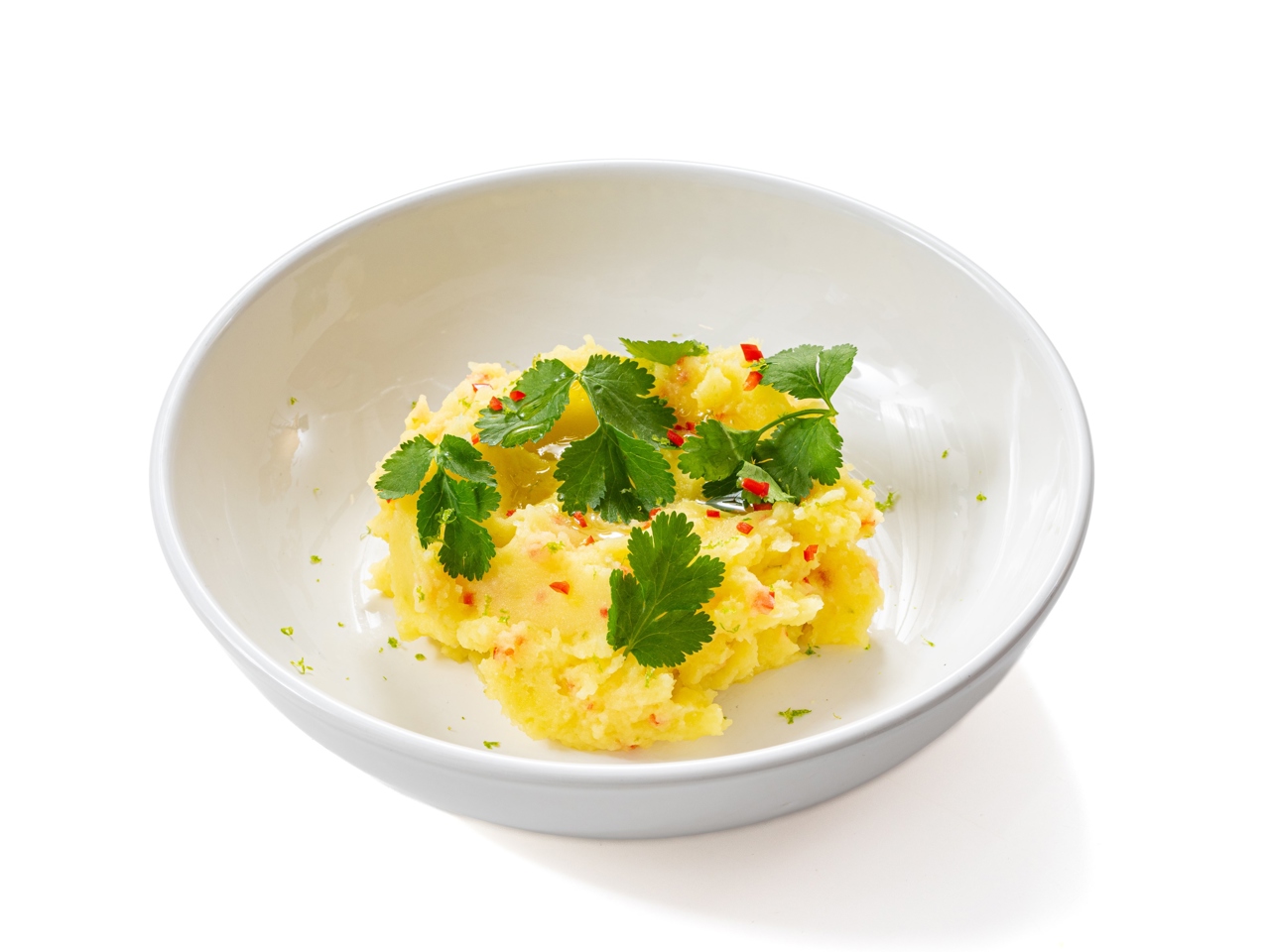 Mashed Potatoes with Lime and Chili