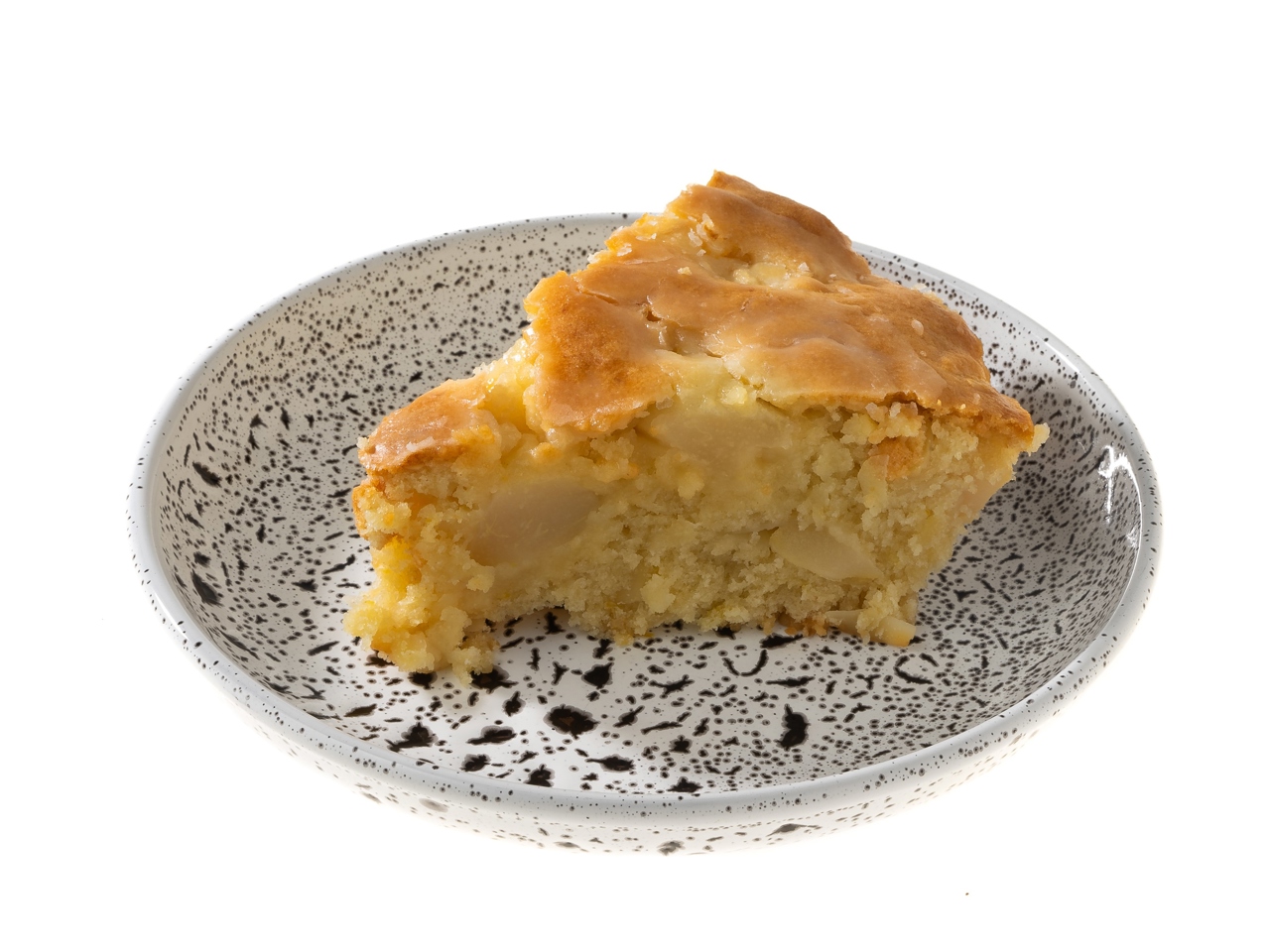 Vegan Jellied Pie with Pears and Almonds