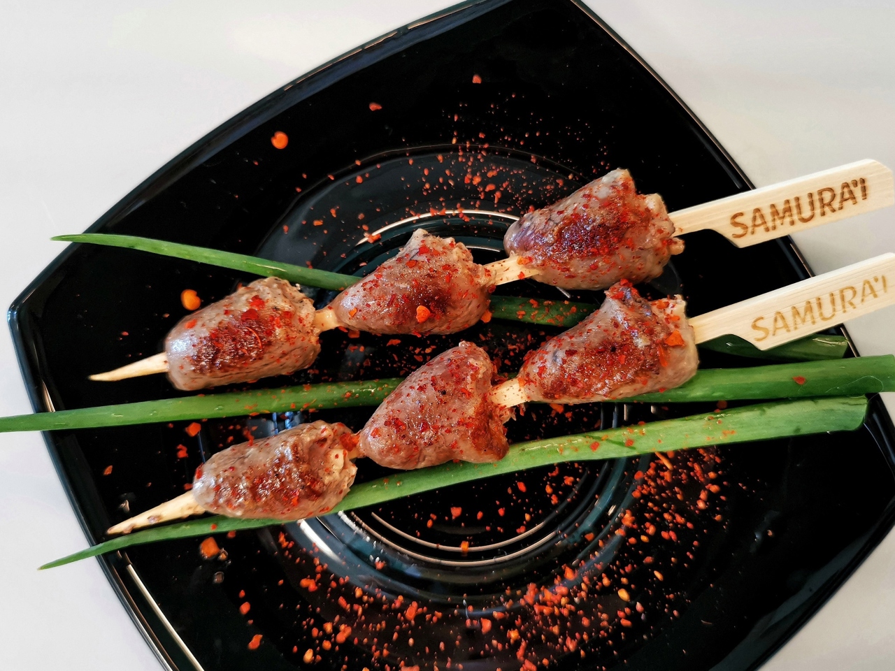 Chicken Heart Skewers