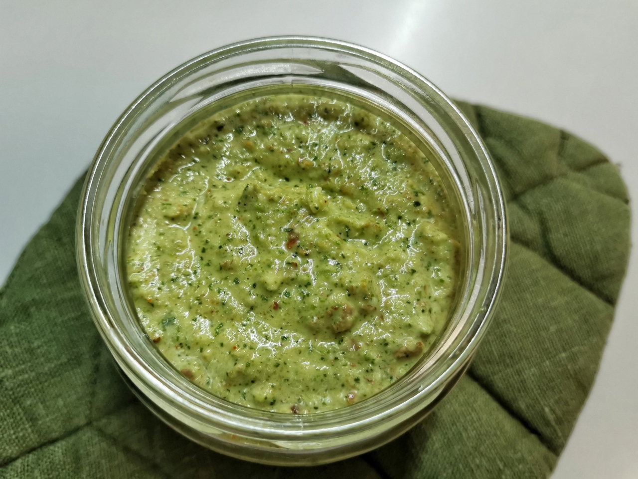 Arugula and Watercress Pesto
