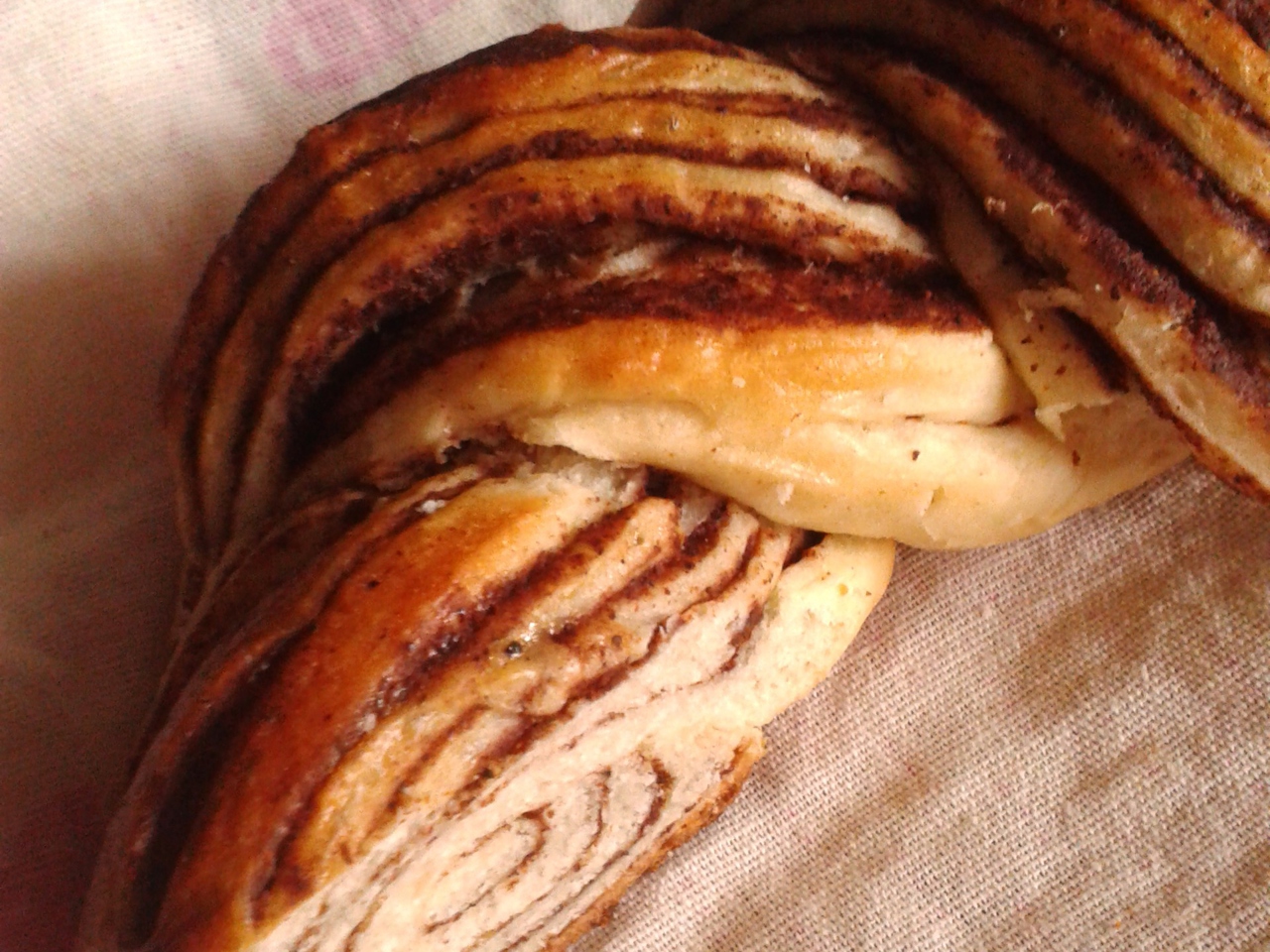 Estonian Sweet Cinnamon Bun