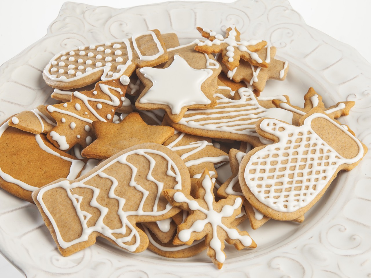 Gingerbread Cookies with Icing