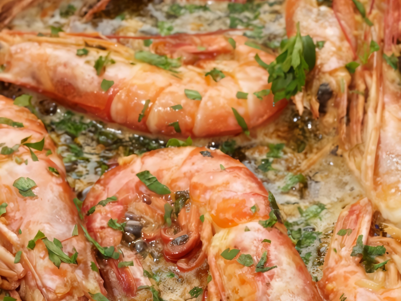 Shrimp with Sherry