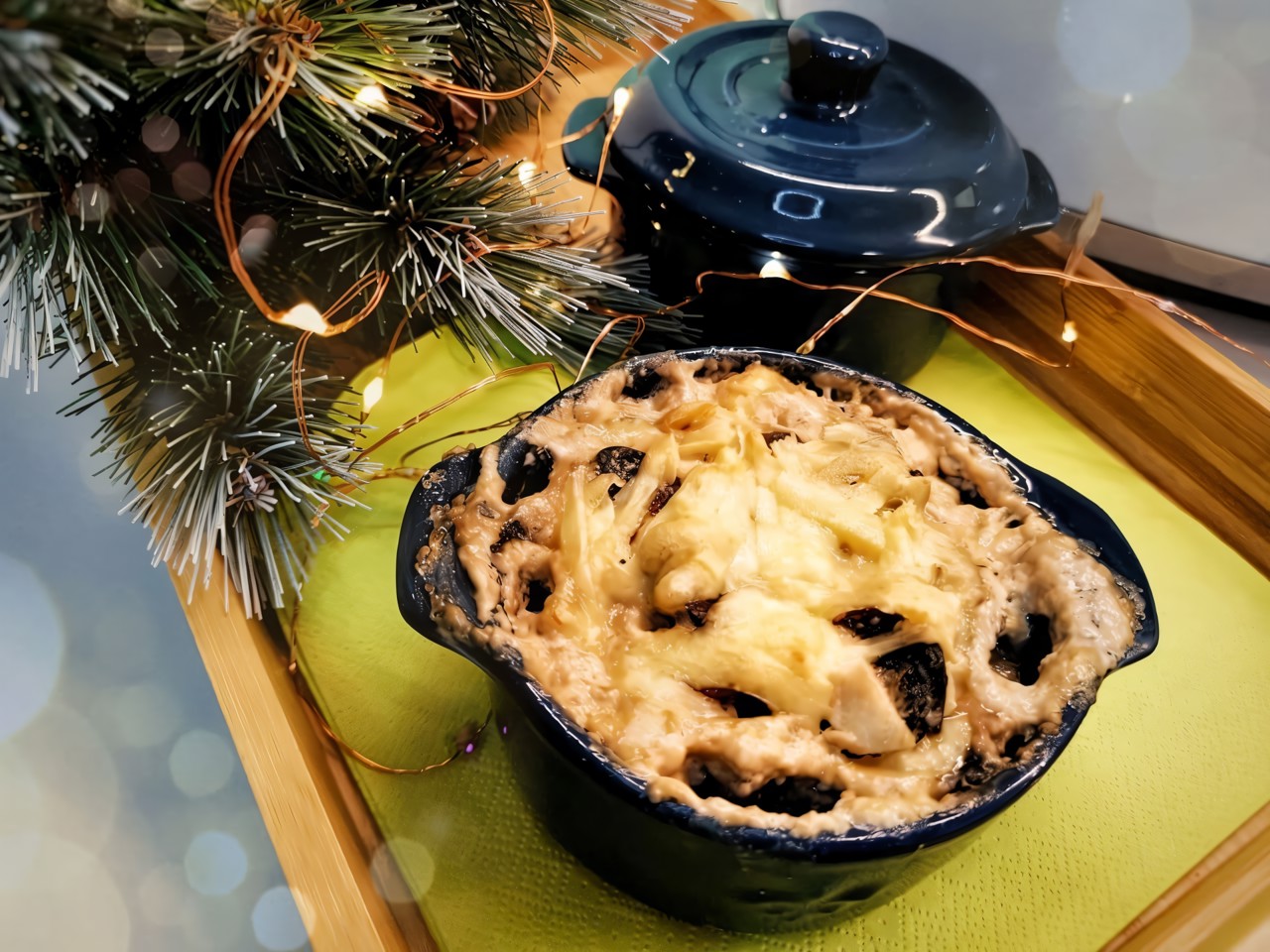 Chicken and Mushroom Julien