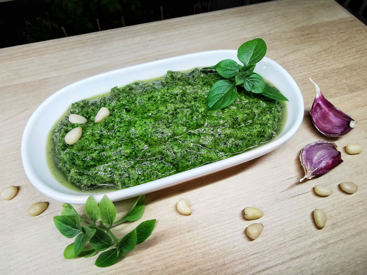 Italian Basil Pesto Sauce