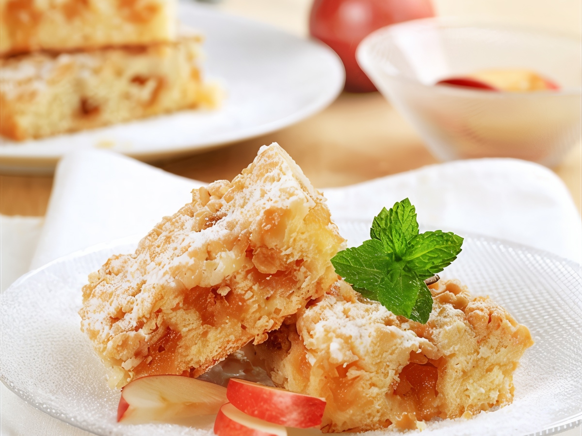 Apple Pie with Amaretto – Russian recipe