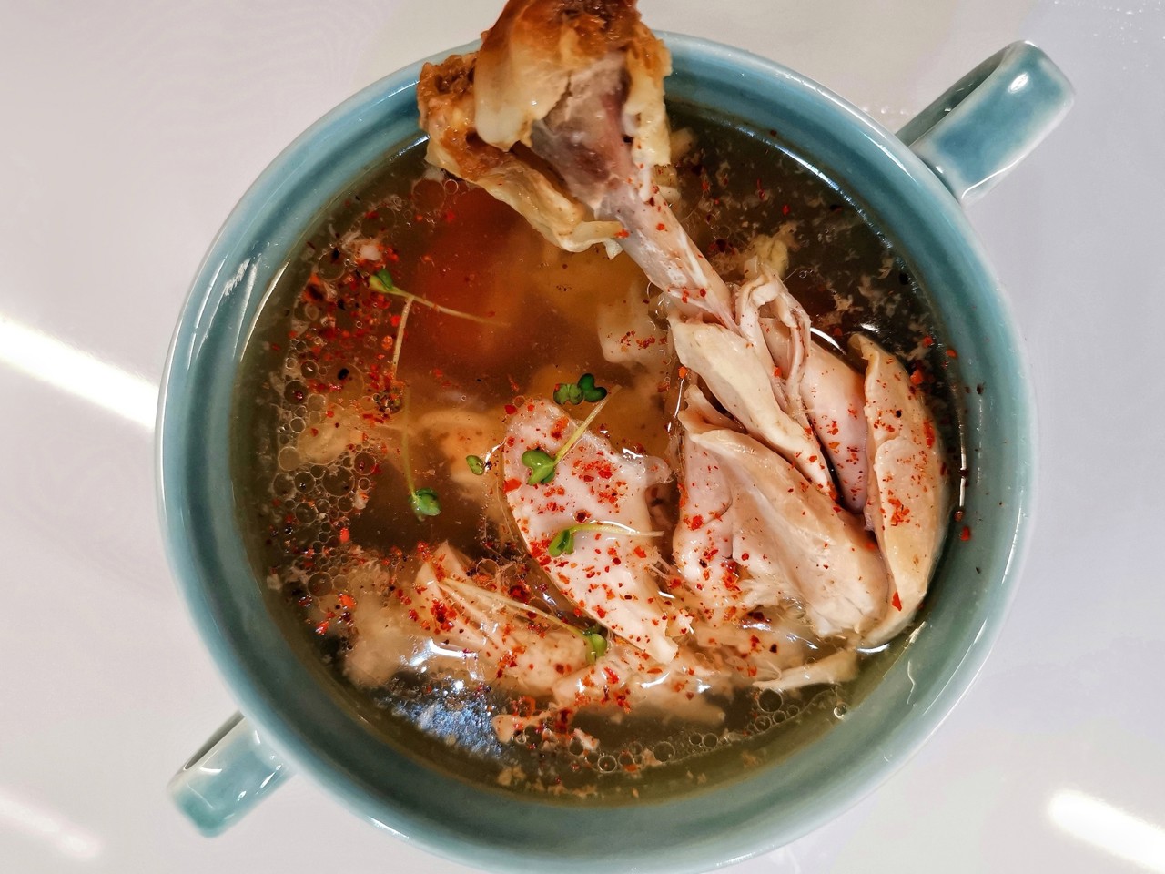 French Chicken Broth