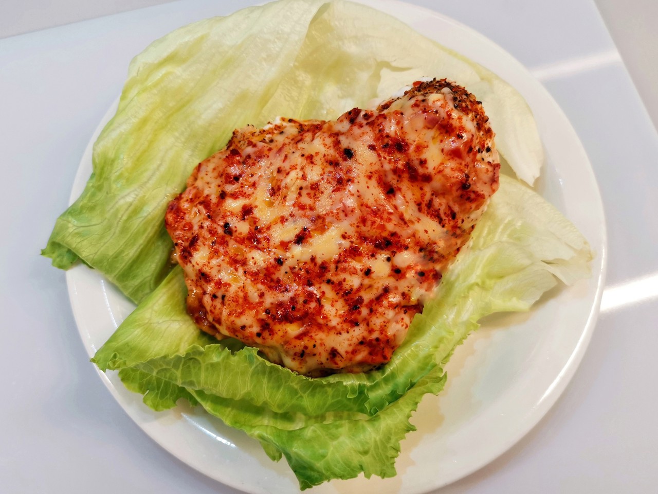 Turkey Breast Steak with Cheese