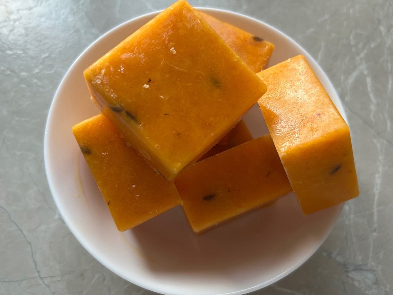 Frozen Tea with Sea Buckthorn and Orange