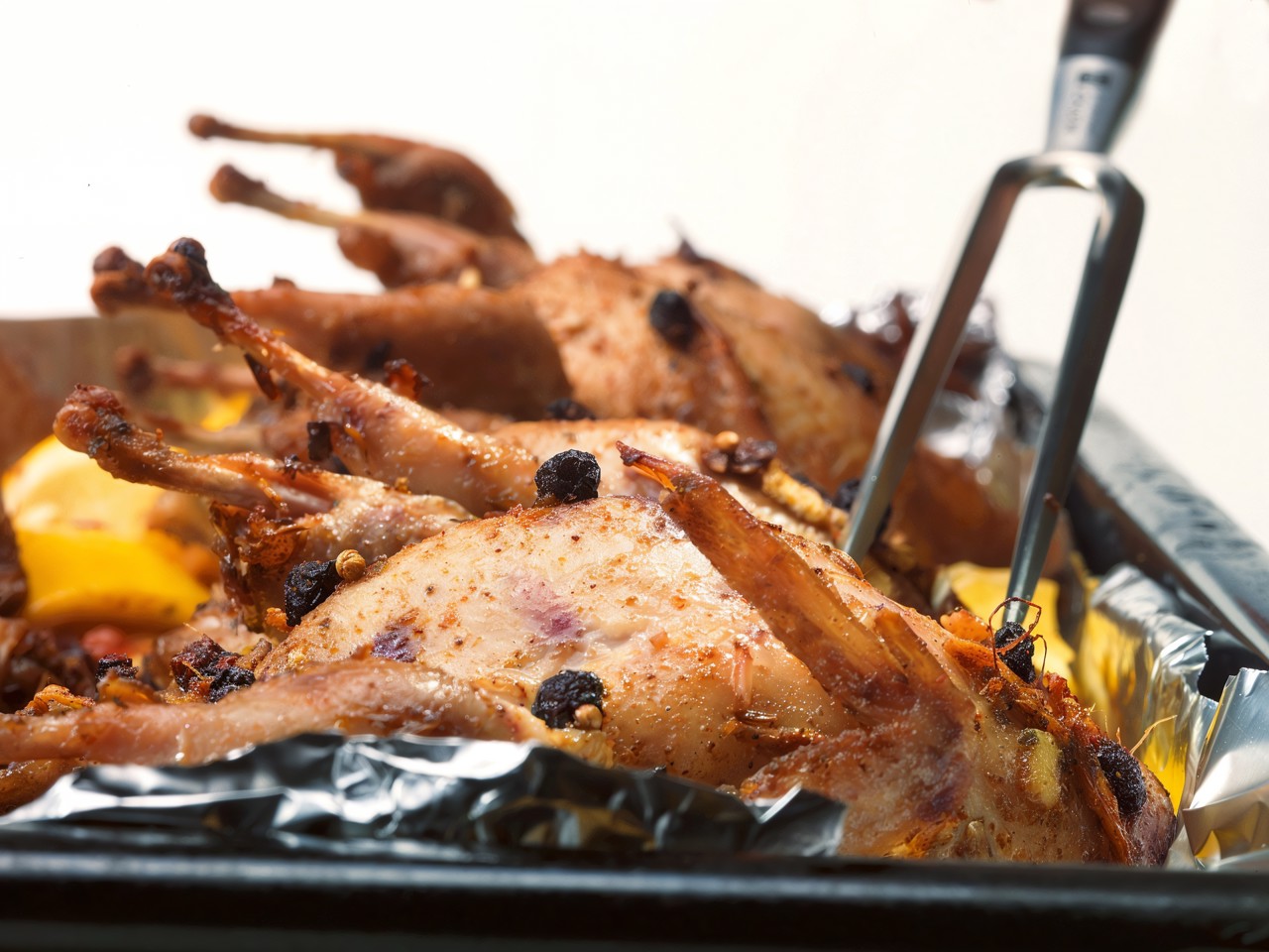 Baked Quail – French recipe