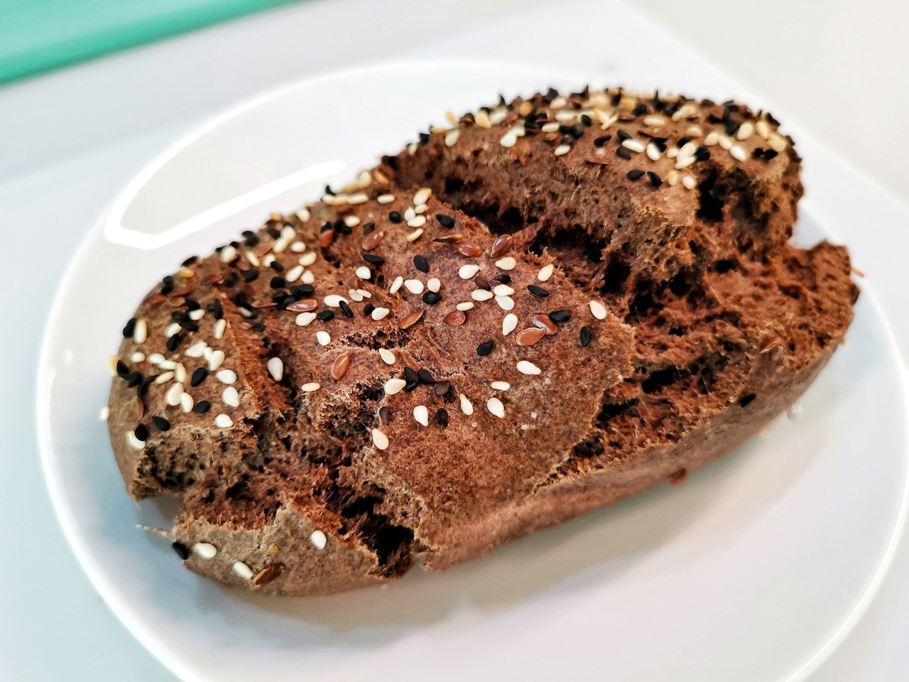 Keto Bread Made with Flaxseed Meal