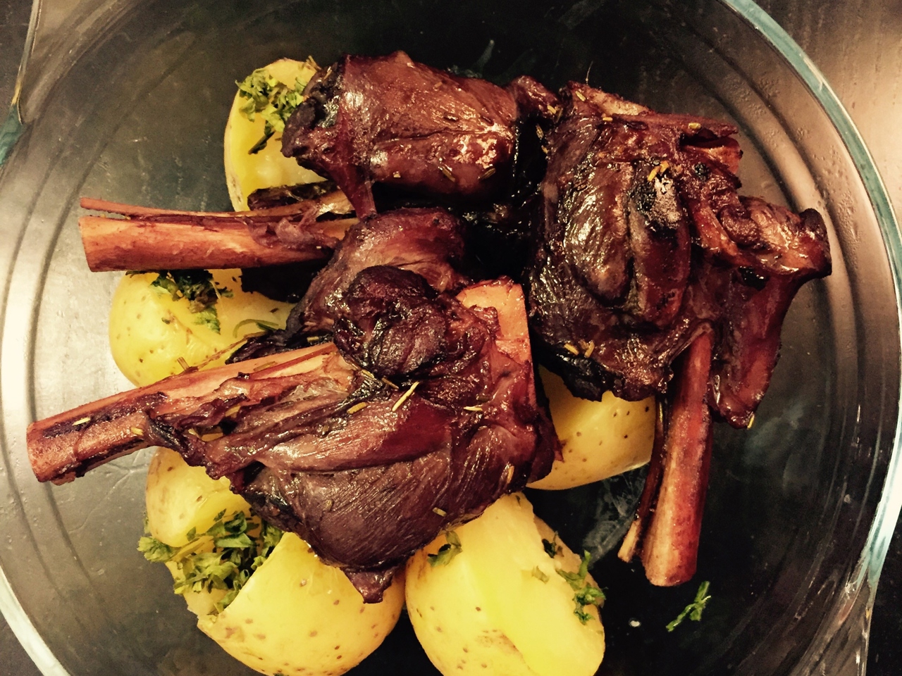 Lamb in Red Wine