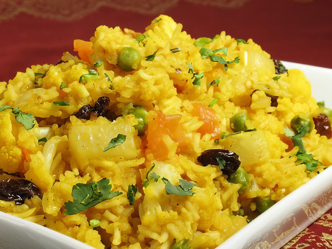 Malaysian Chicken Rice Salad with Pineapple, Ginger, and Curry