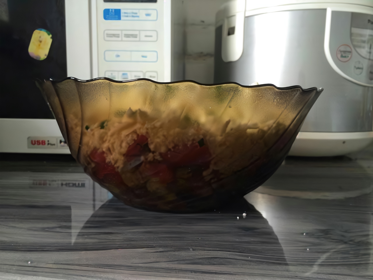Shopska Salad with Chili Peppers