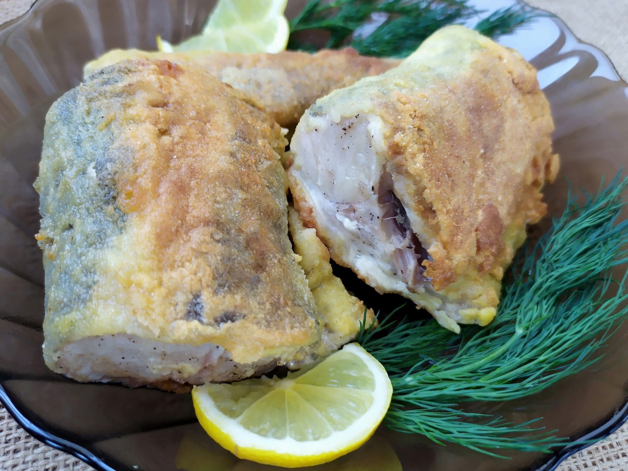 Hake with a Crispy Crust