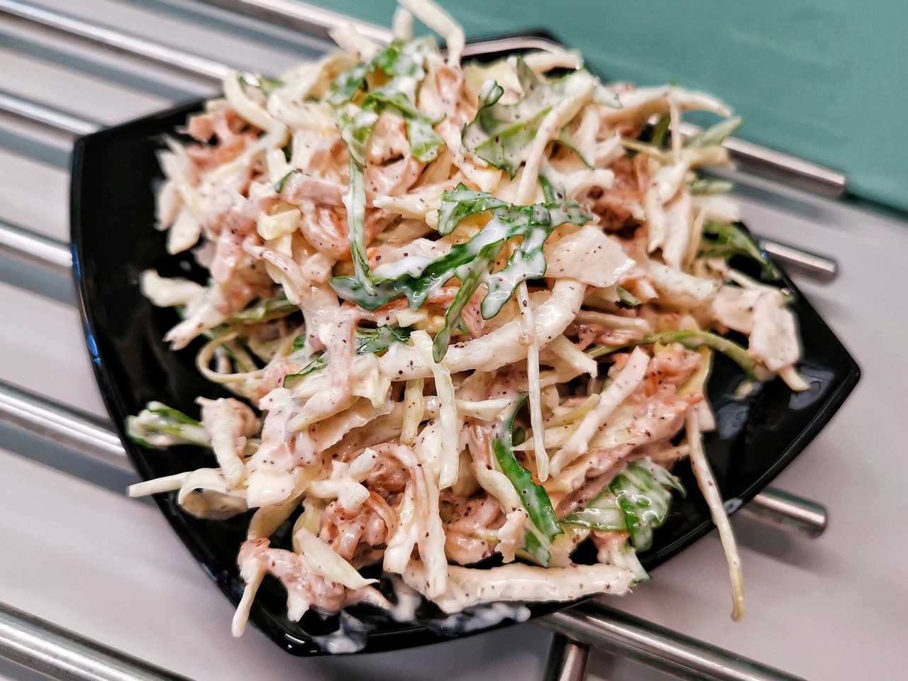 Coleslaw with Eggplant